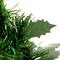 6ft. Pre-Lit Slim Green Holly Leaf Pop-Up Artificial Christmas Tree with Clear Lights